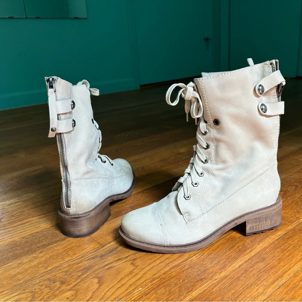 Ivory Sam Edelman boots - Picture 6 of 8